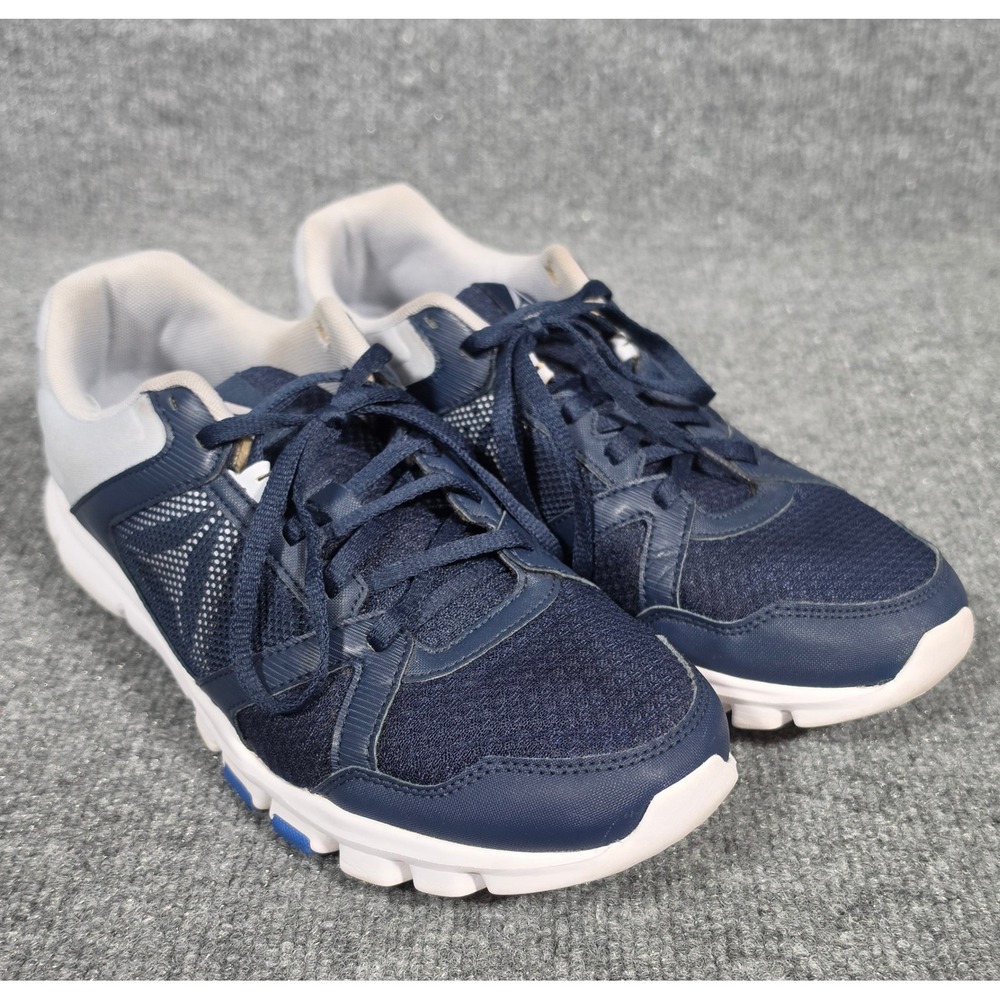 Reebok YourFlex Train 10 MT Mens Navy Grey Running Shoes BS9999 Size 10